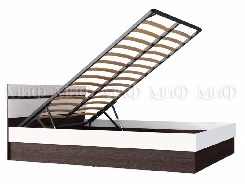 Кровать Ким с подъемн.механизмом 160*200 (МиФ)/ глянец